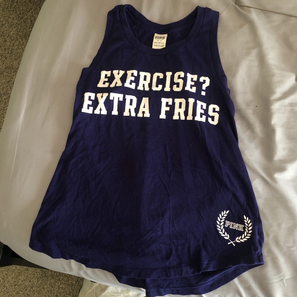 Blue tank top